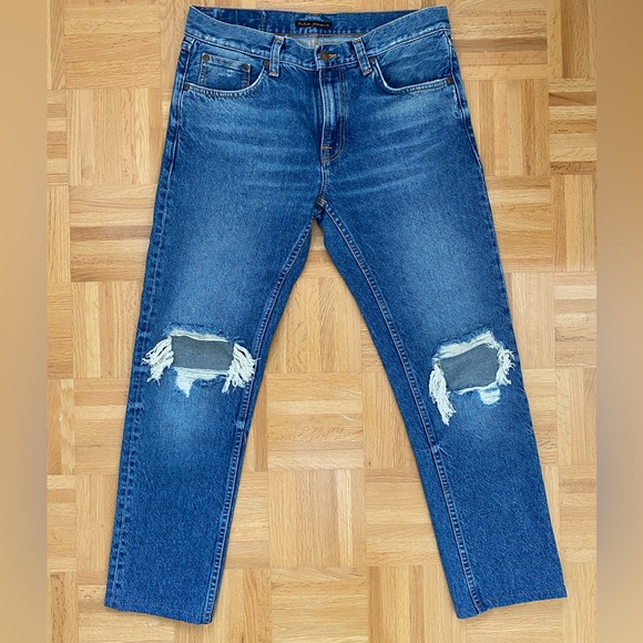 Nudie Jeans slim straight fit 31x30 from Holt Renfrew - Picture 1 of 4